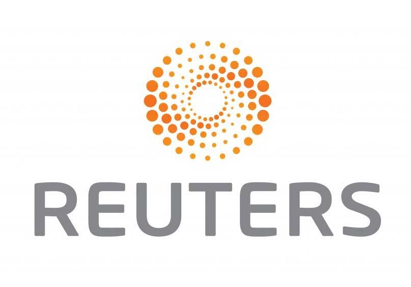 A logo of reuters is shown.